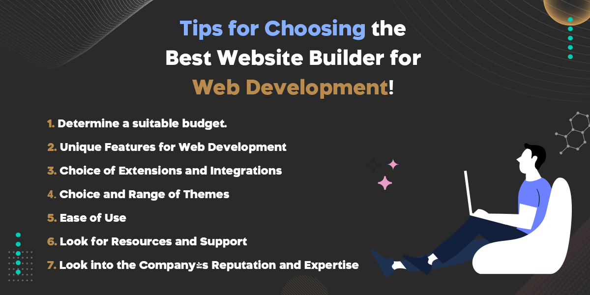 Tips for Choosing the Best Website Builder for Web Development!